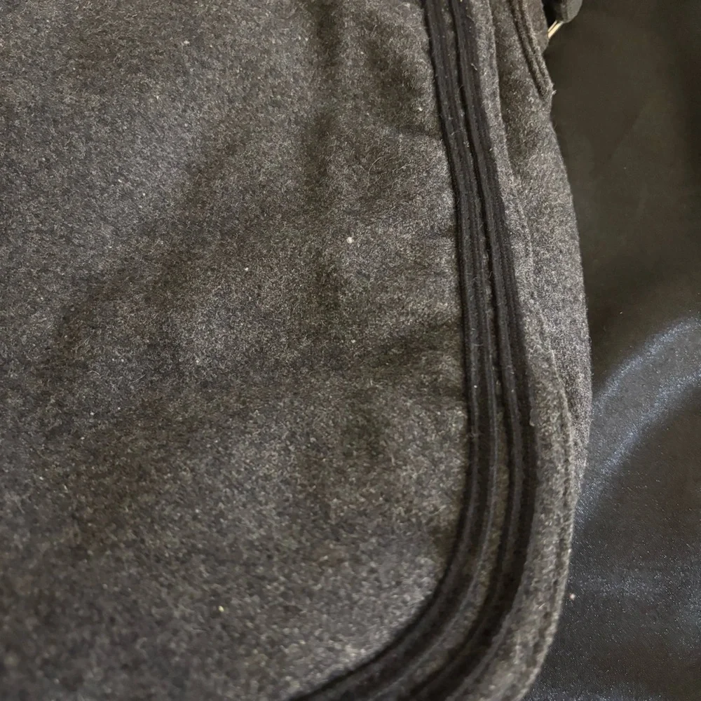 Gray Men's Large Shoulder Messenger Bag